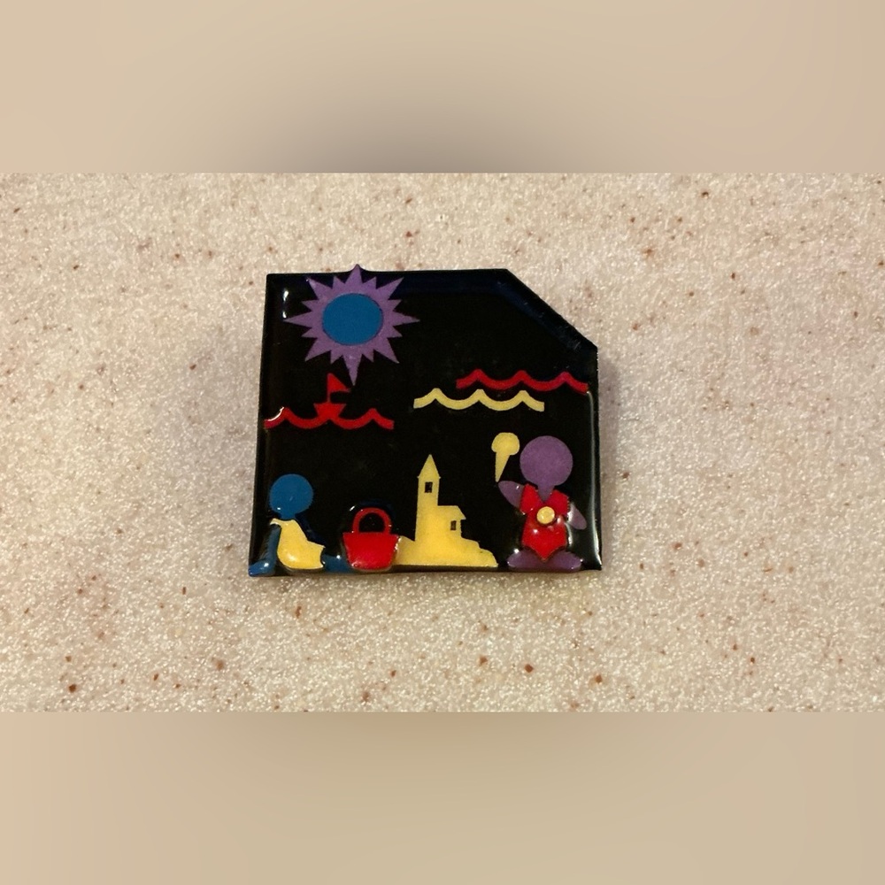 Lucinda Little People Blue Pin
